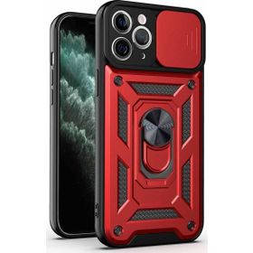 Microsonic Apple iPhone 11 Pro Max Impact Resistant Kırmızı Cep Telefonu Kılıfı