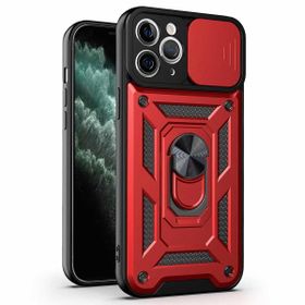 Microsonic Apple iPhone 11 Pro Max Impact Resistant Kırmızı Cep Telefonu Kılıfı
