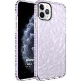 Microsonic Apple iPhone 11 Pro Max Prism Hybrid Mor Cep Telefonu Kılıfı