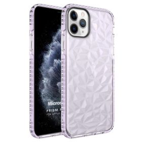 Microsonic Apple iPhone 11 Pro Max Prism Hybrid Mor Cep Telefonu Kılıfı