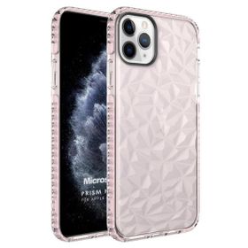 Microsonic Apple iPhone 11 Pro Max Prism Hybrid Pembe Cep Telefonu Kılıfı
