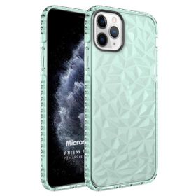 Microsonic Apple iPhone 11 Pro Max Prism Hybrid Yeşil Cep Telefonu Kılıfı