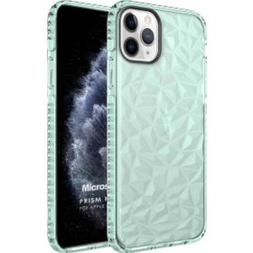 Microsonic Apple iPhone 11 Pro Max Prism Hybrid Yeşil Cep Telefonu Kılıfı
