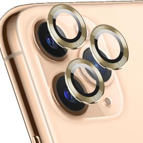 Microsonic Apple iPhone 11 Pro Max Tekli Gold Kamera Lens Koruma Camı