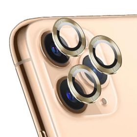 Microsonic Apple iPhone 11 Pro Max Tekli Gold Kamera Lens Koruma Camı