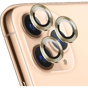 Microsonic Apple iPhone 11 Pro Max Tekli Gold Kamera Lens Koruma Camı