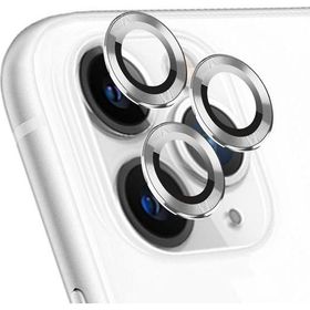 Microsonic Apple iPhone 11 Pro Max Tekli Gümüş Kamera Lens Koruma Camı