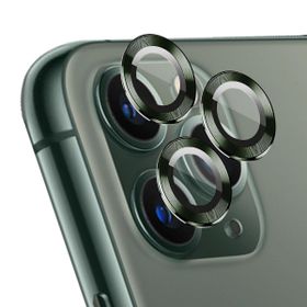 Microsonic Apple iPhone 11 Pro Max Tekli Koyu Yeşil Kamera Lens Koruma Camı