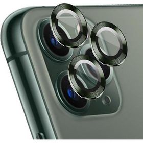 Microsonic Apple iPhone 11 Pro Max Tekli Koyu Yeşil Kamera Lens Koruma Camı