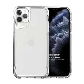 Microsonic Apple iPhone 11 Pro Max Trex Bumper Şeffaf Cep Telefonu Kılıfı