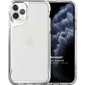 Microsonic Apple iPhone 11 Pro Max Trex Bumper Şeffaf Cep Telefonu Kılıfı