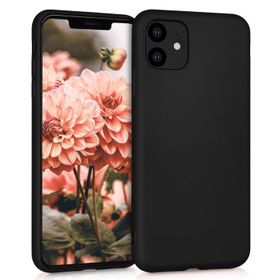 Microsonic Apple iPhone 11 Siyah Matte Silicone Cep Telefon Kılıfı