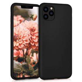 Microsonic Apple iPhone 11 Siyah Matte Silicone Cep Telefon Kılıfı