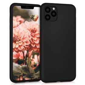 Microsonic Apple iPhone 11 Siyah Matte Silicone Cep Telefon Kılıfı