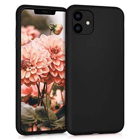 Microsonic Apple iPhone 11 Siyah Matte Silicone Cep Telefon Kılıfı