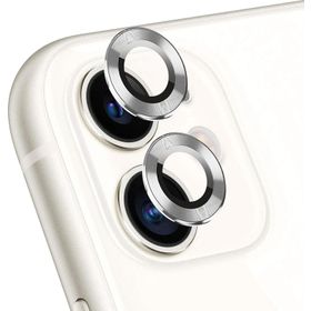 Microsonic Apple iPhone 11 Tekli Gümüş Kamera Lens Koruma Camı