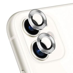 Microsonic Apple iPhone 11 Tekli Gümüş Kamera Lens Koruma Camı