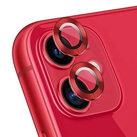 Microsonic Apple iPhone 11 Tekli Kırmızı Kamera Lens Koruma Camı