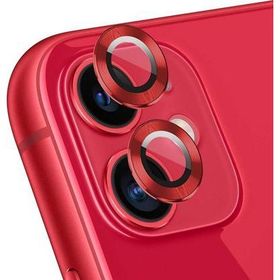 Microsonic Apple iPhone 11 Tekli Kırmızı Kamera Lens Koruma Camı