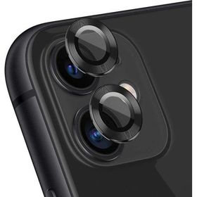 Microsonic Apple iPhone 11 Tekli Siyah Kamera Lens Koruma Camı