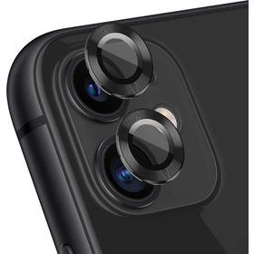 Microsonic Apple iPhone 11 Tekli Siyah Kamera Lens Koruma Camı