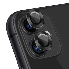 Microsonic Apple iPhone 11 Tekli Siyah Kamera Lens Koruma Camı