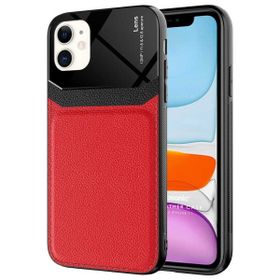 Microsonic Apple iPhone 11 Uniq Leather Kırmızı Cep Telefonu Kılıfı