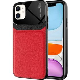 Microsonic Apple iPhone 11 Uniq Leather Kırmızı Cep Telefonu Kılıfı