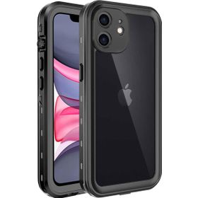Microsonic Apple iPhone 11 Waterproof 360 Full Body Protective Siyah Cep Telefonu Kılıfı
