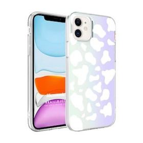Microsonic Apple iPhone 12 Braille Feel Desenli Cow Kılıf