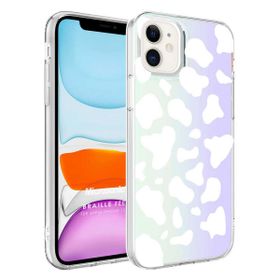 Microsonic Apple iPhone 12 Braille Feel Desenli Cow Kılıf