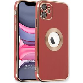 Microsonic Apple iPhone 12 Flash Stamp Kırmızı Cep Telefonu Kılıfı