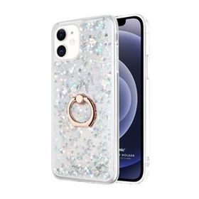 Microsonic Apple iPhone 12 Glitter Liquid Holder Kılıf