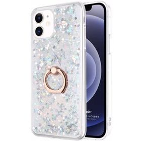 Microsonic Apple iPhone 12 Glitter Liquid Holder Kılıf