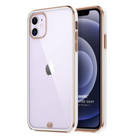 Microsonic Apple iPhone 12 Laser Plated Soft Kılıf