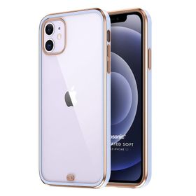 Microsonic Apple iPhone 12 Laser Plated Soft Kılıf