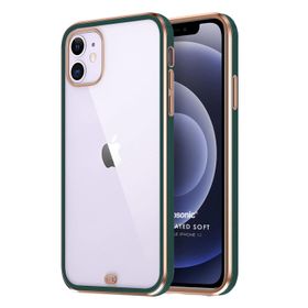 Microsonic Apple iPhone 12 Laser Plated Soft Kılıf