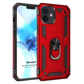 Microsonic Apple iPhone 12 Military Ring Kılıf