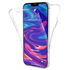 Microsonic Apple iPhone 12 Mini 6 Tarafı Tam Full Koruma 360 Clear Soft Kılıf