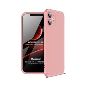 Microsonic Apple iPhone 12 Mini Double Dip 360 Protective Kılıf