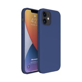 Microsonic Apple iPhone 12 Mini Groovy Soft Lacivert Kılıf