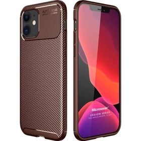 Microsonic Apple iPhone 12 Mini Legion Series Kahverengi Cep Telefonu Kılıfı