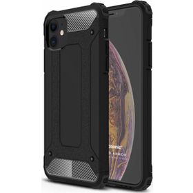 Microsonic Apple iPhone 12 Mini Rugged Armor Siyah Cep Telefonu Kılıfı