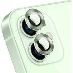 Microsonic Apple iPhone 12 Mini Tekli Yeşil Kamera Lens Koruma Camı