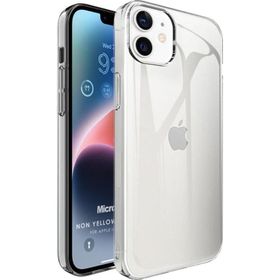 Microsonic Apple iPhone 12 Non Yellowing Crystal Clear Sararma Önleyici Kristal Şeffaf Kılıf