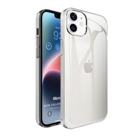 Microsonic Apple iPhone 12 Non Yellowing Crystal Clear Sararma Önleyici Kristal Şeffaf Kılıf