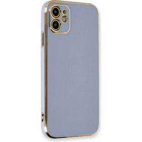 Microsonic Apple iPhone 12 Olive Plated Lavanta Grisi Kılıf
