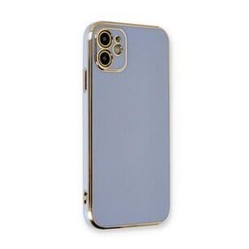 Microsonic Apple iPhone 12 Olive Plated Lavanta Grisi Kılıf