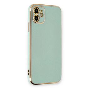 Microsonic Apple iPhone 12 Olive Plated Yeşil Kılıf