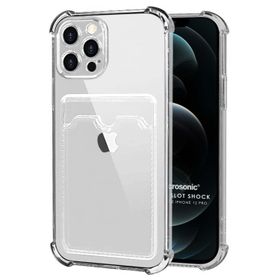 Microsonic Apple iPhone 12 Pro Card Slot Shock Kılıf